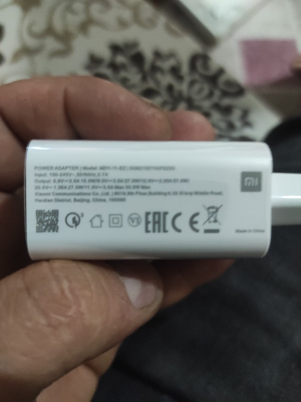 Xiaomi 33W Turbo Hızlı Şarj ve Kablosu
