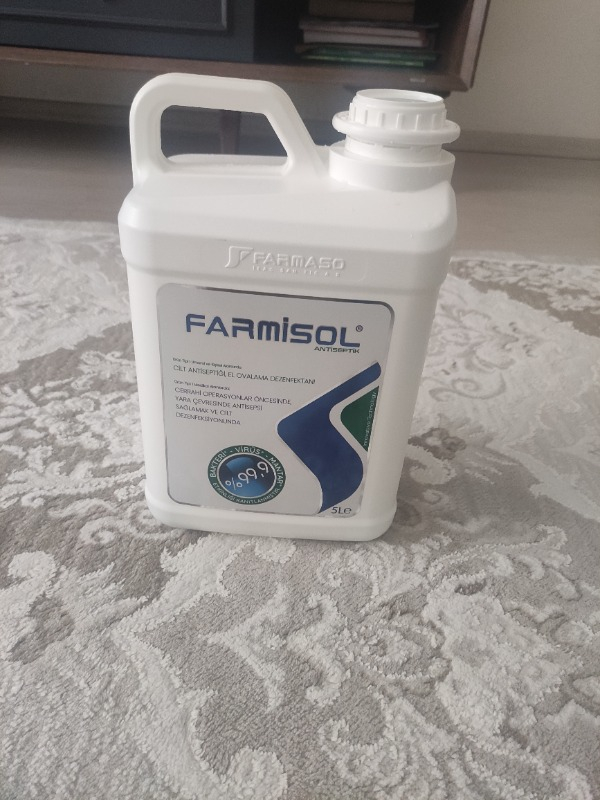 Farmisol Kişisel Kullanım Antiseptik Dezenfektan 5 Litre