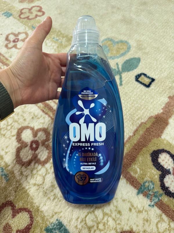 Omo Express Fresh Ultra Beyaz Sıvı Çamaşır Deterjanı 1480 ml X2