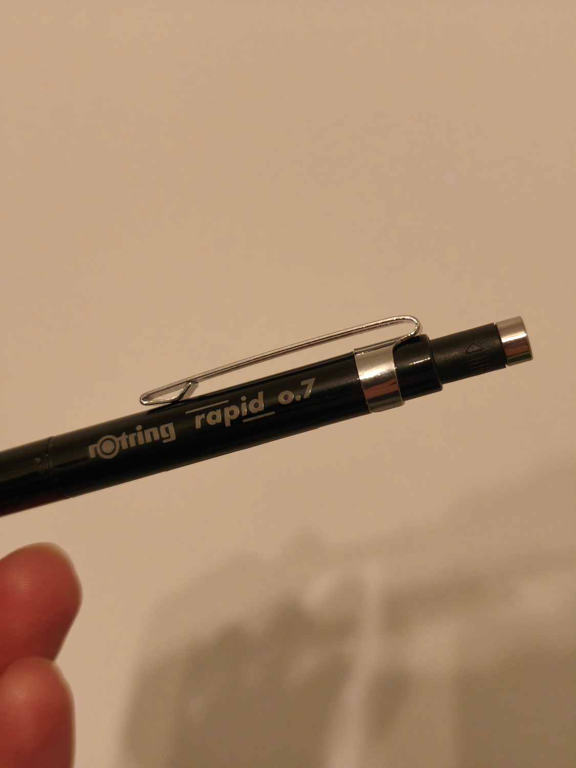 Rotring Rapid Versatil Kurşun Kalem Siyah 0,7mm