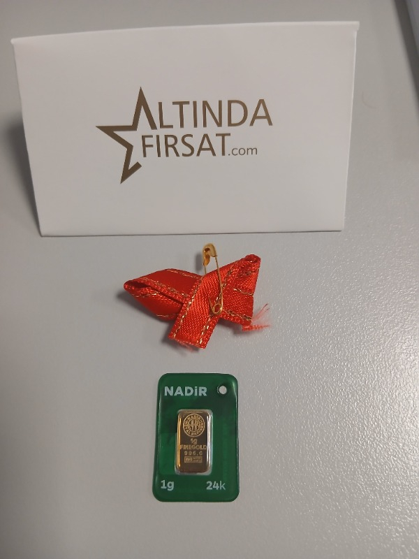 Nadir Gold 24 Ayar Külçe Gram Altın 1 Gr.