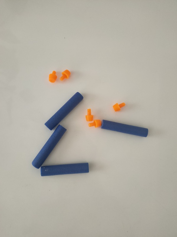 Nerf Mermisi Sünger Yedek Mermi Soft Bullet 100'LÜ