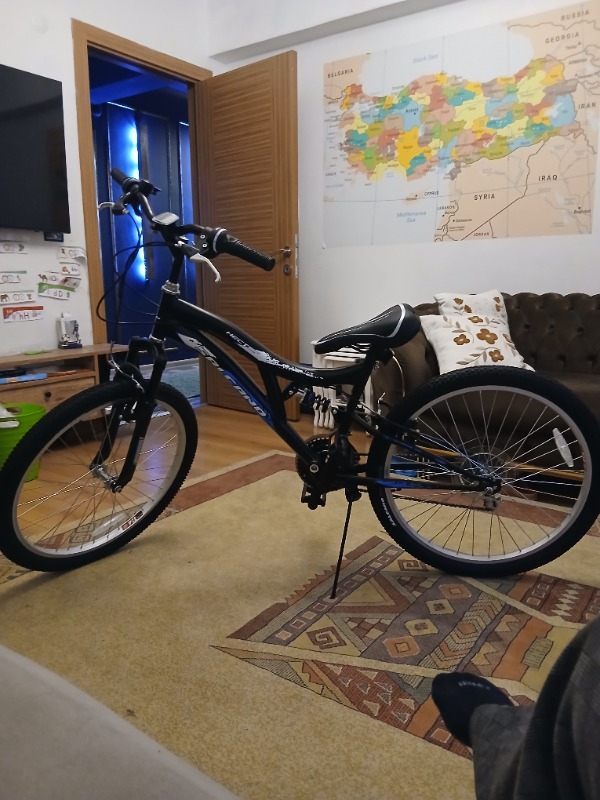 Salcano Hector 24 V Dağ Bisikleti (140 cm Üstü Boy)