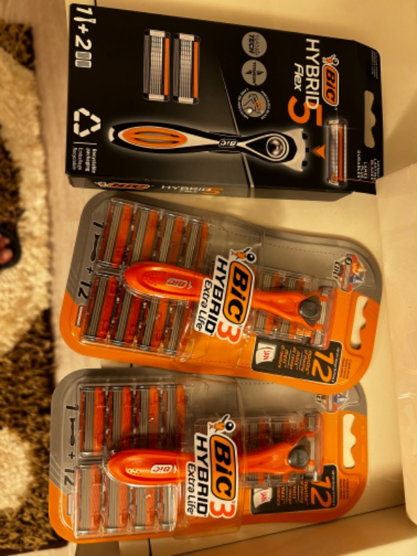 Bic Flex 5 Hybrid Erkek Tıraş Bıçağı 1 Sap + 2 Başlık (5 Bıçak)
