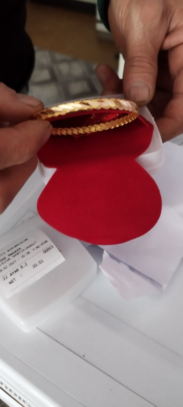 Ahlatcı 20 gr 3'lü Burma  22 Ayar Bilezik