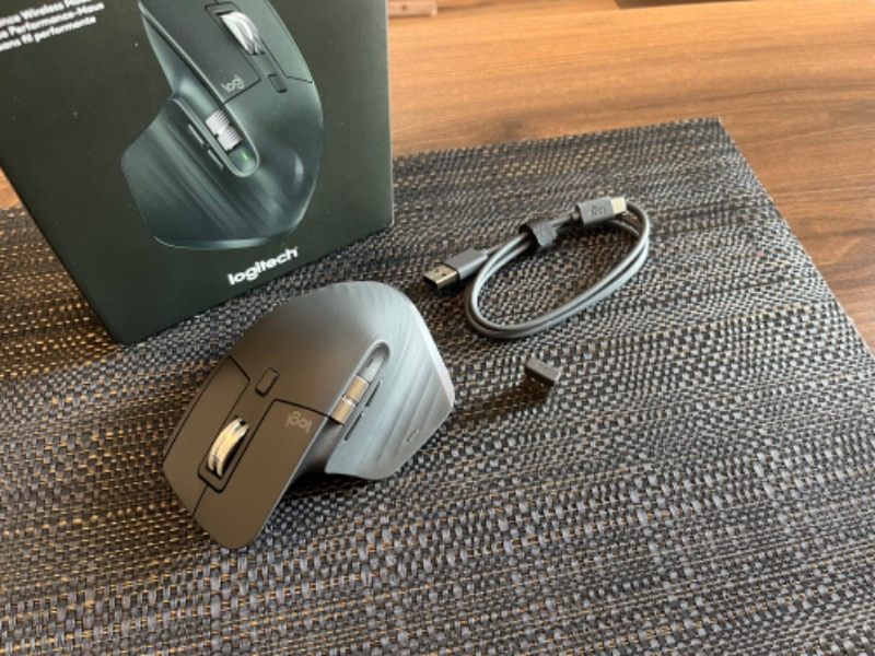 Logitech Mx Master 3s Performans 8.000 Dpi Optik Sensörlü Sessiz Kablosuz Mouse - Siyah