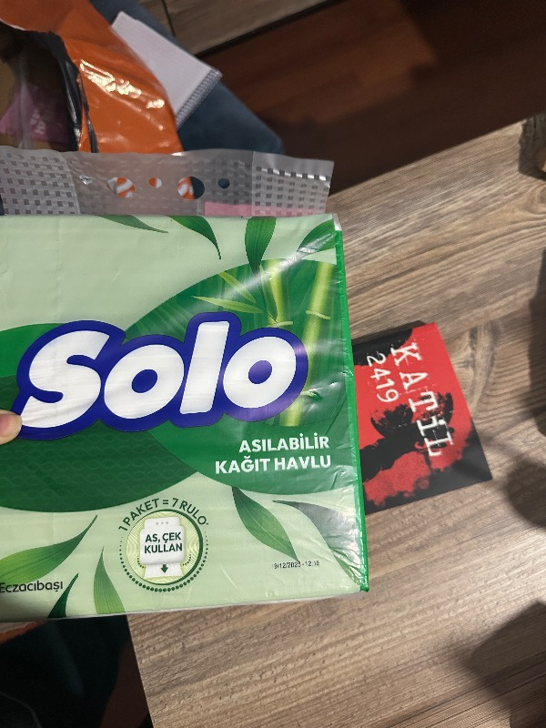 Solo Asılabilir Kağıt Havlu 1=7