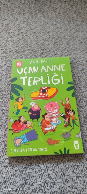 Timaş Çocuk Uçan Anne Terliği - Anıl Basılı Fantastik & Macera Kitabı 128 Sayfa Türkçe