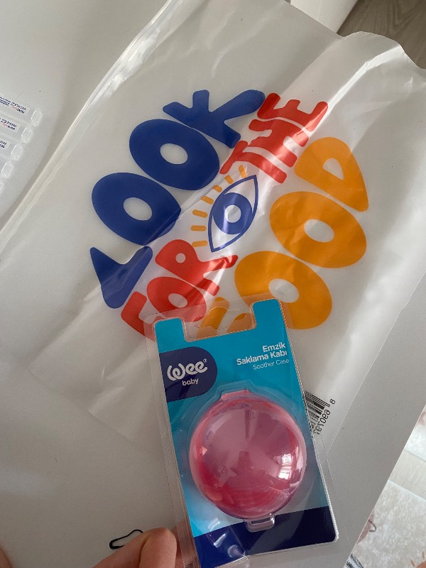 Wee Baby Emzik Saklama Kutusu Pembe