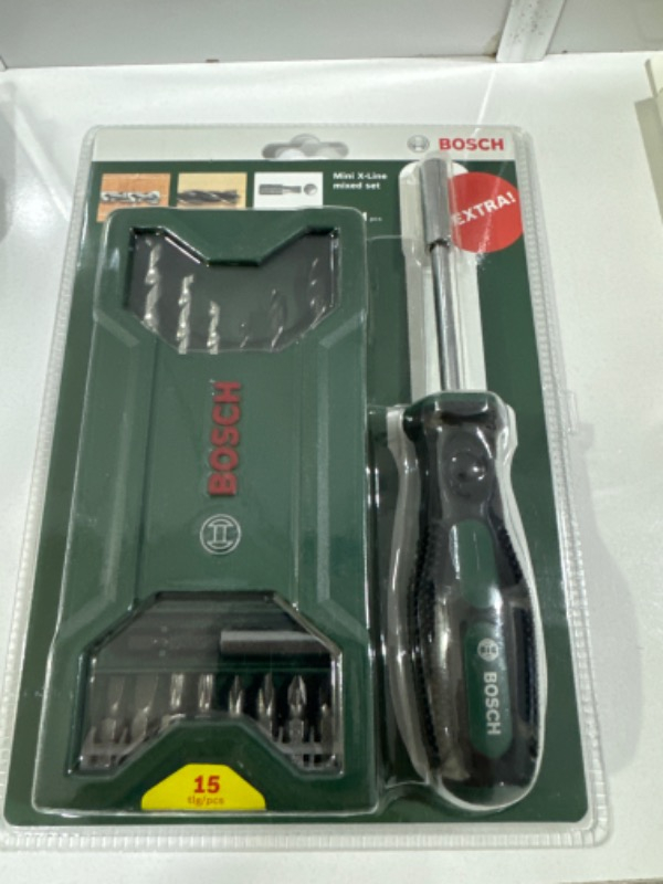 Bosch X-Line 15+1 Vidalama&matkap Ucu Seti