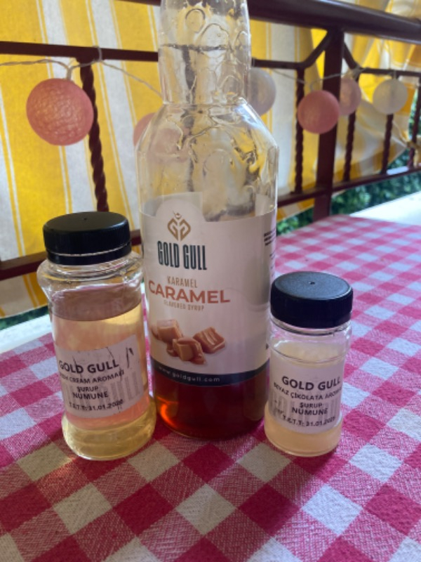Gold Gull Karamel Aromalı Kahve & Meyve Şurubu