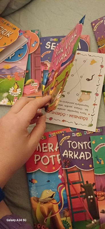 Mini Masallar Seti 1 (10 Kitap) - Müjgan Şeyhi