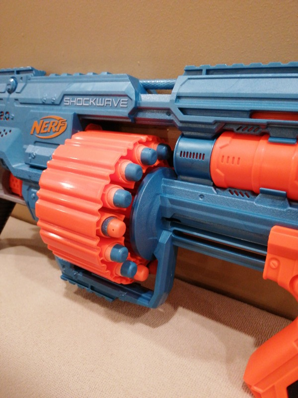 Nerf Elite 2.0 Shockwave RD-15 Dart Tabancası