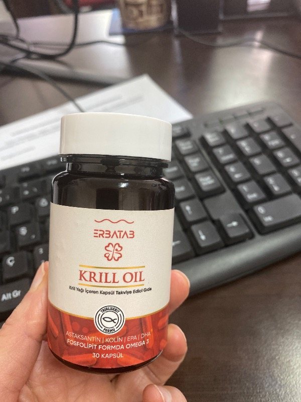 Erbatab Krill Oil 500 Mg 30 Kapsül