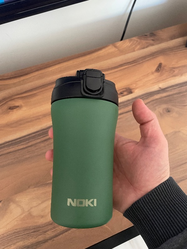 Noki 400 ML Çay Kahve-Soğuk İçecek Çelik Termos MUG