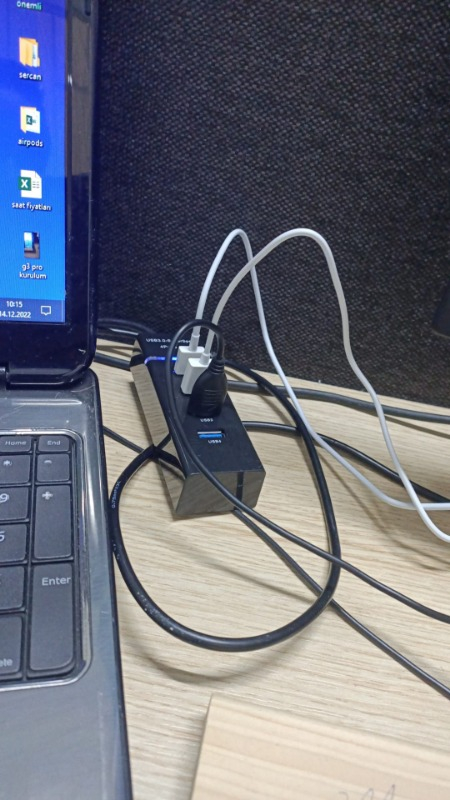 Alfais 4360 4 Port USB 3.0 Hub Adaptör Yüksek Hızlı Bağlantı Çoğaltıcı Cihaz