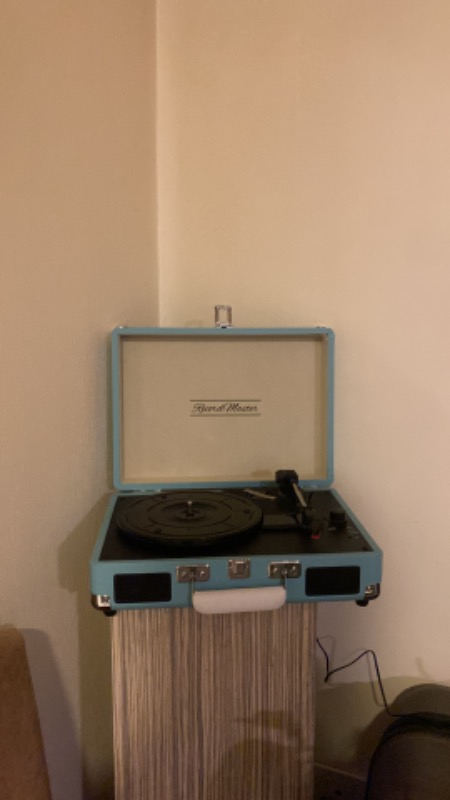 Record Master Retro Pikap T310CH - Şarj Özellikli - Turkuaz Mavi