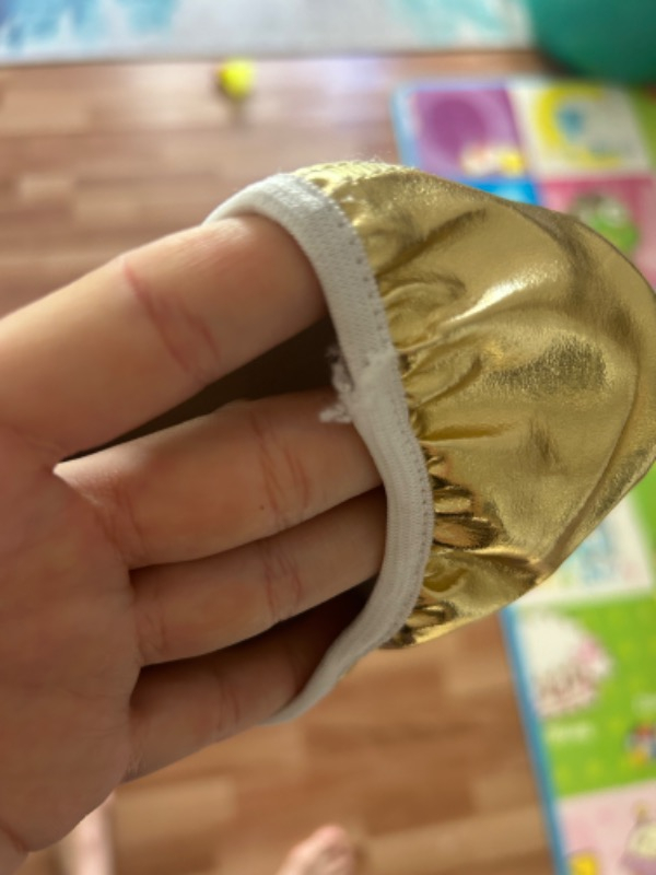 Carmella Altın Çocuk Pisi Pisi Ayakkabı