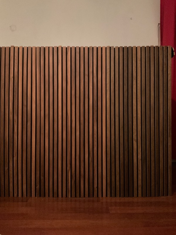 Akupanel Flex 60X245 cm Ceviz Renk Akustik Ahşap Duvar Paneli