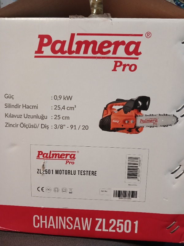 Palmera ZL2501 Pro Motorlu Testere