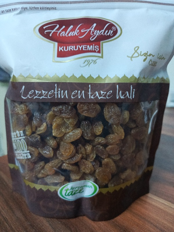 Haluk Aydin Sari Üzüm 500 gr
