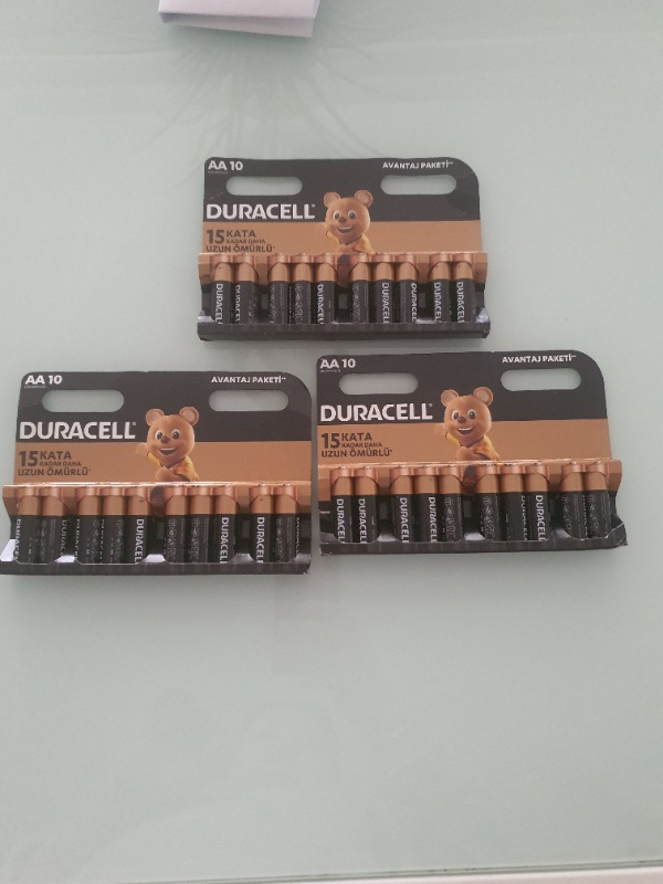 Duracell Alkalin Aa Kalem Piller 30'lu