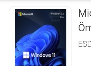 Microsoft Windows 11 Pro Dijital Lisans Anahtarı Ömür Boyu Kullanım 64 Bit