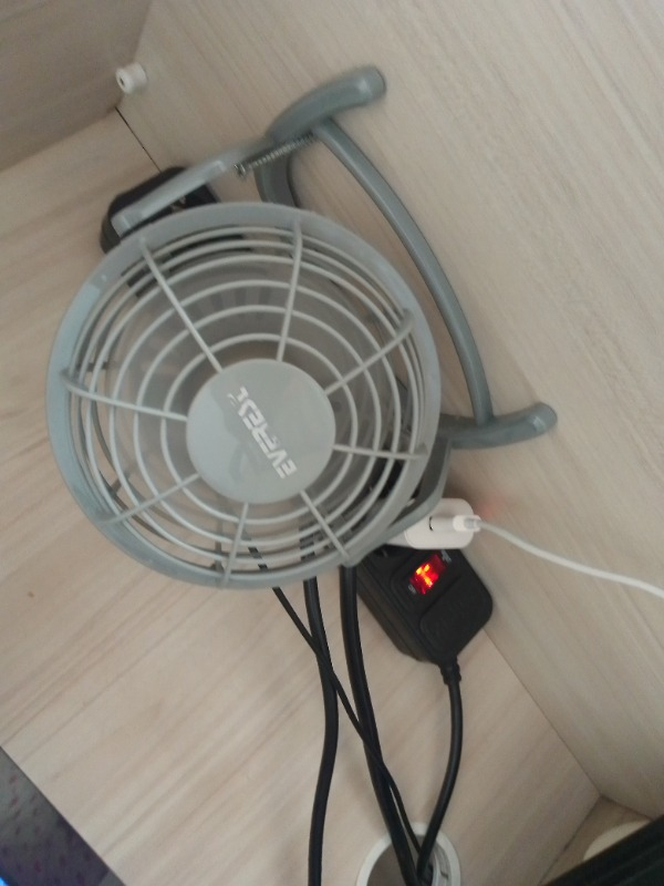 Everest USB Metal Masa Üstü Vantilatör EFN-482