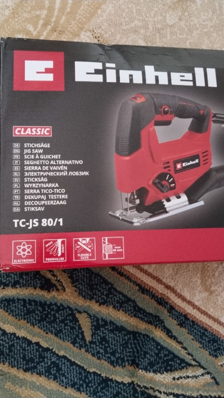 Einhell TC-JS 80/1, Dekupaj Testere