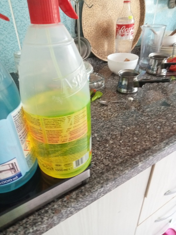 Asperox Sarı Güç Ultra Yağ Çözücü 1 Lt Sprey