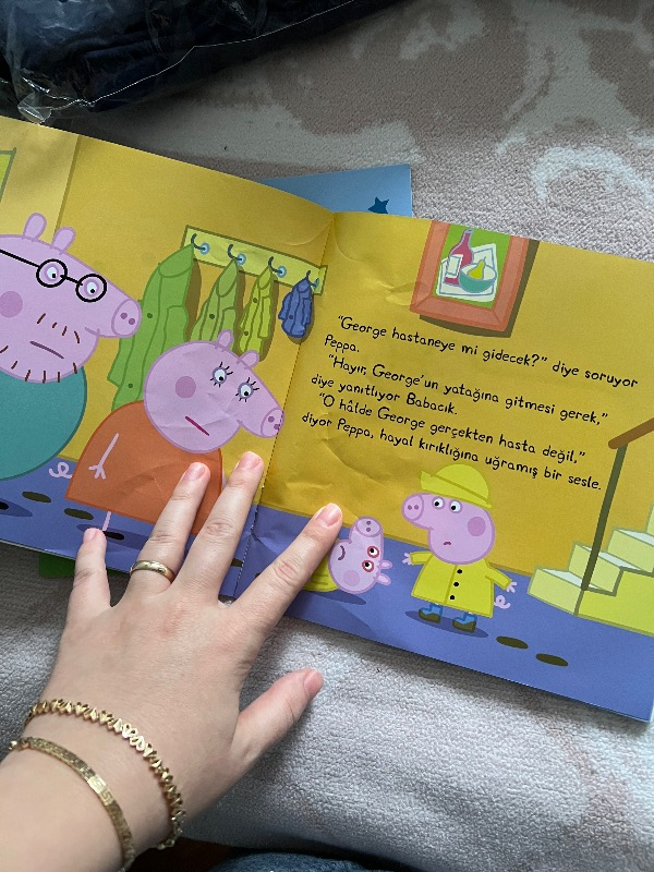 Peppa Pıg George Nezle  Oldu