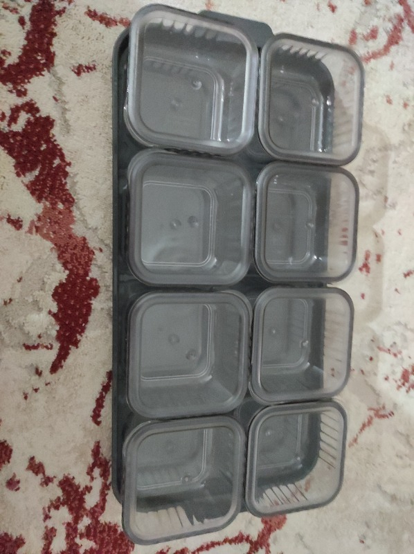 Vıenev 8 Bölmeli Kapaklı Kahvaltılık Seti