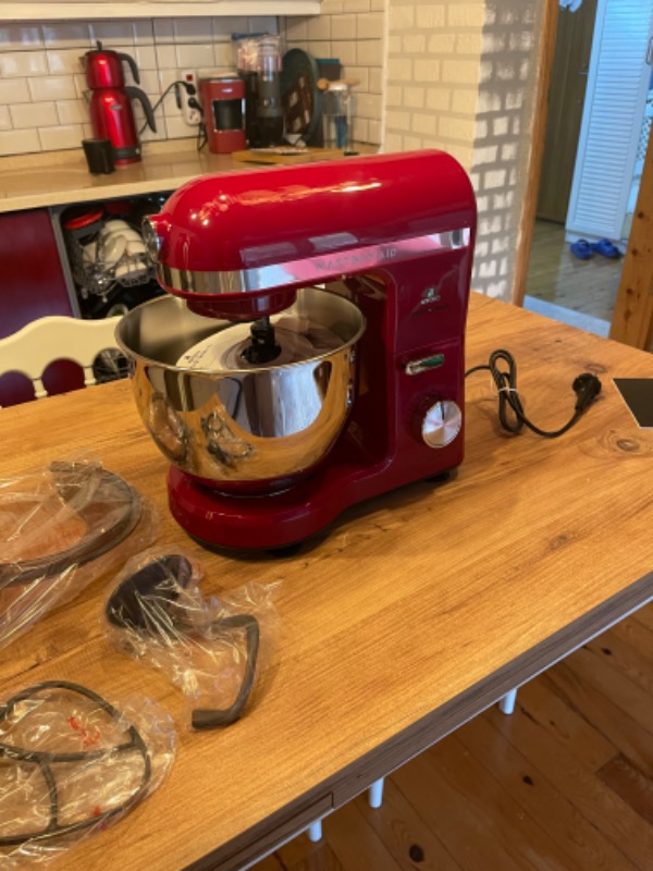 Karaca Mastermaid Chef Stand Mikser Red 1500W 5 Lt
