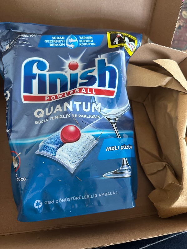 Finish Quantum 60 Kapsül Bulaşık Makinesi Deterjanı Tableti