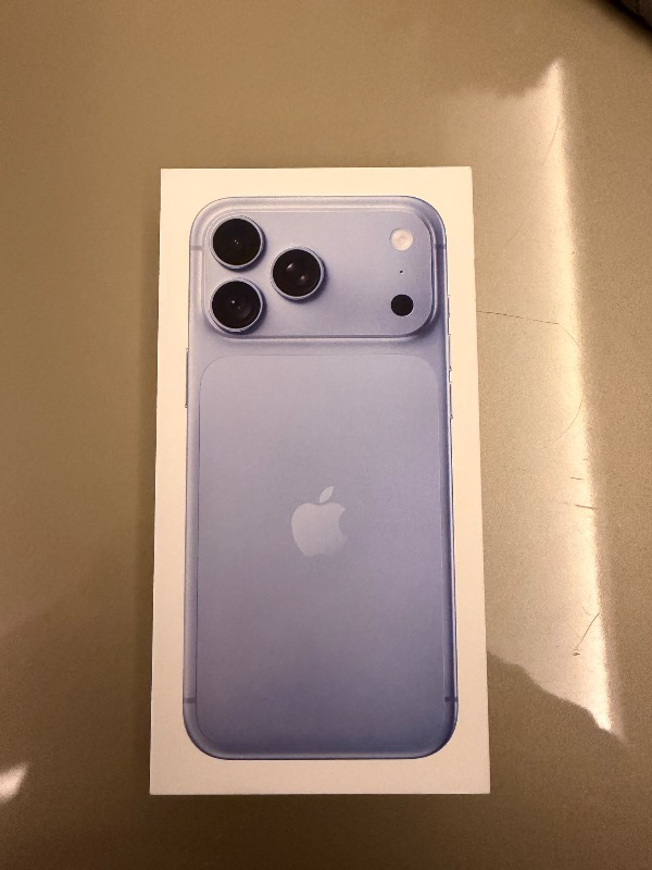 Apple iPhone 18 Pro 1 TB Buzul Rengi