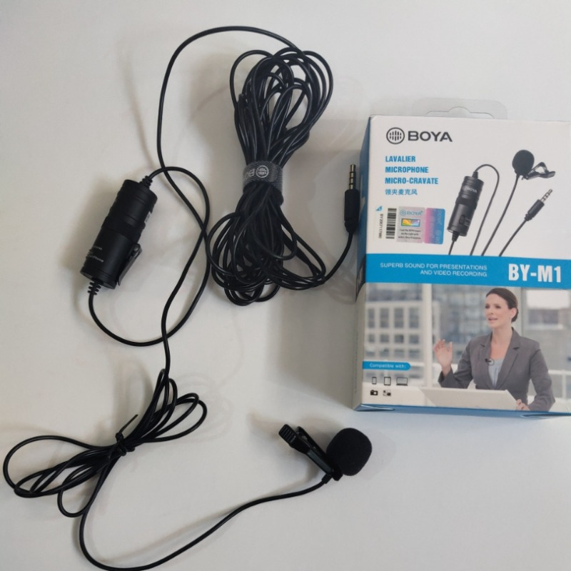 Boya Profesyonel Youtuber Yaka Mikrofonu By-M1 Mikrofon