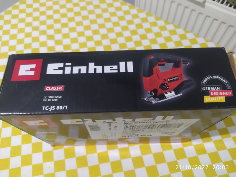 Einhell TC-JS 80/1, Dekupaj Testere