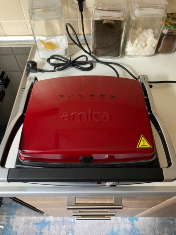 ARNICA GH26243 TOSTIT Maxi Tost Makinesi Kırmızı