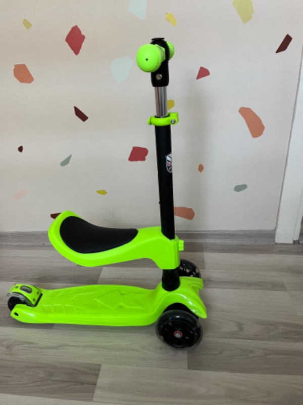 Babyhope 199 Scooter Yeşil