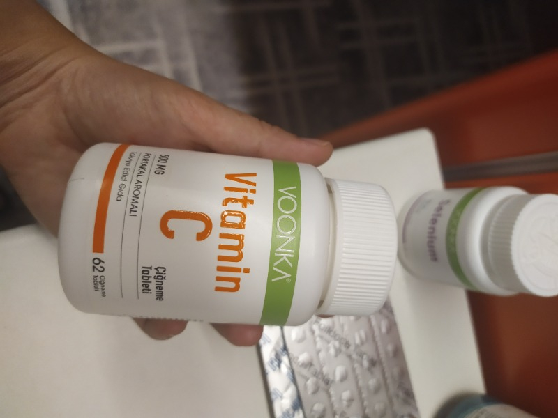 Voonka Vitamin C 500 mg 62 Çiğneme Tableti