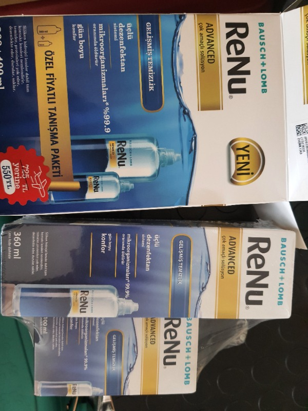 Renu Advanced Lens Solüsyon 360 + 100 ml