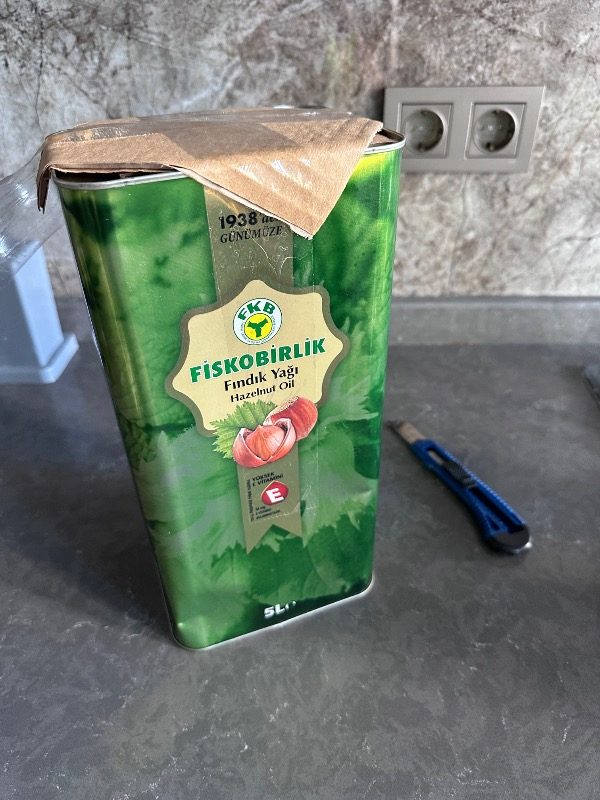 Fiskobirlik  Fındık Yağı - 5 Litre
