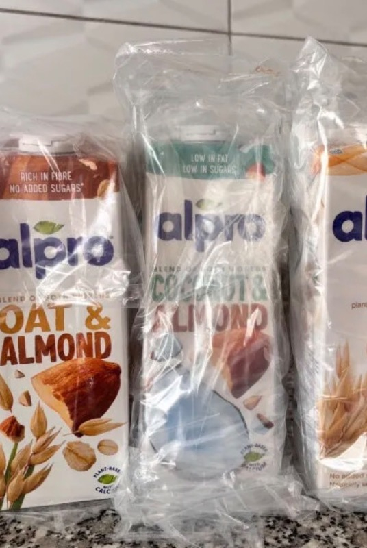 Alpro Yulaf Badem Sütü 1 L Vegan Laktozsuz Bitkisel Bazlı