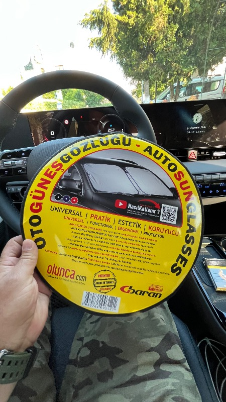 Olunca Oto Ön Cam Güneşliği