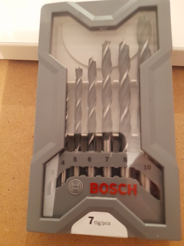 Bosch Profesyonel Ahşap Matkap Ucu Seti 7 Parçalı