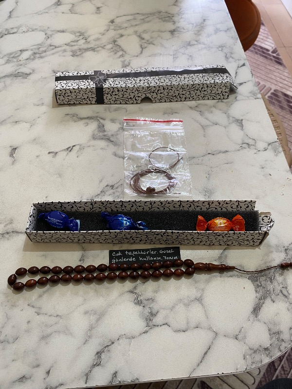 KENZİDAR KUKA TESBİH ARPA KESİM 8x11 MM.