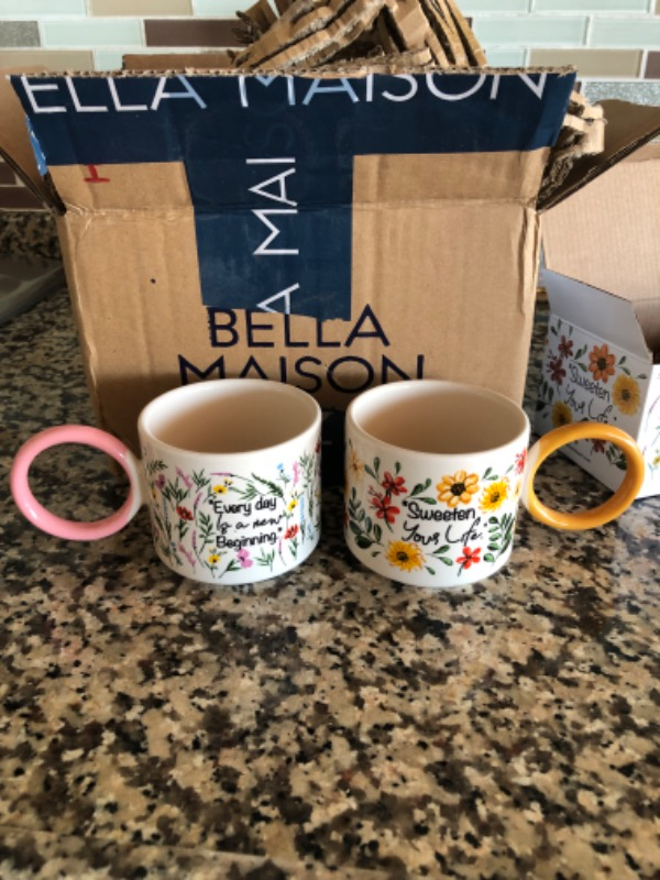 Bella Maison Flores 2'li Fincan Seti