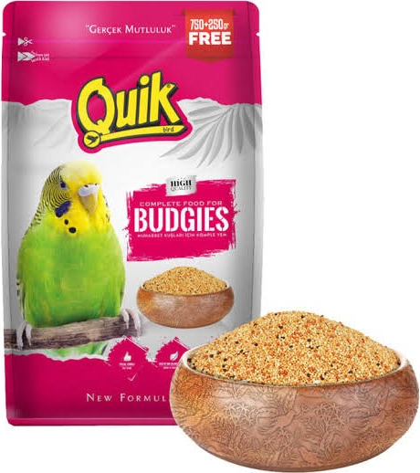 Quik Muhabbet Kuşu Yemi 1 Kg