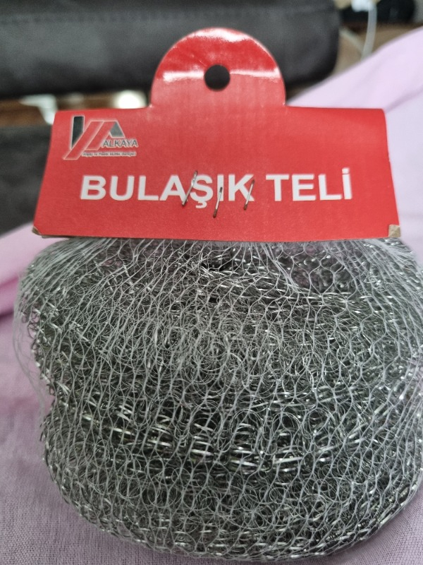 Royaleks Paslanmaz Çelik Bulaşık Teli Poşetli 2 Adet