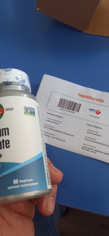 Kal Lithium Orotate 5 Mg 120 Veg Capsules